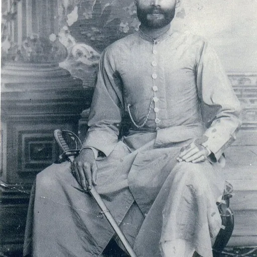 Portrait of Muztar Khairabadi