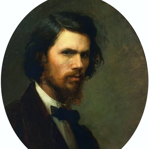 Portrait of Ivan Kramskoi