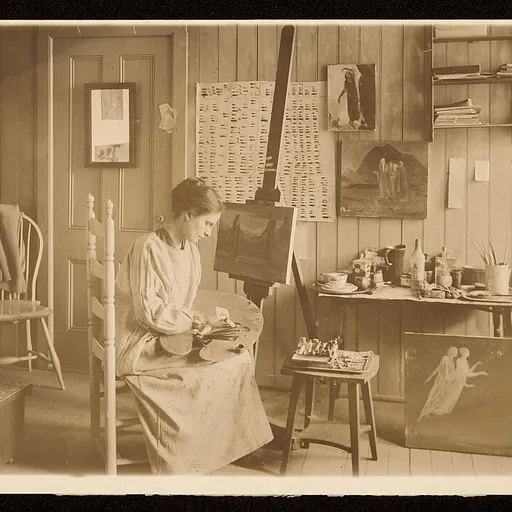 Portrait of Agnes Lawrence Pelton