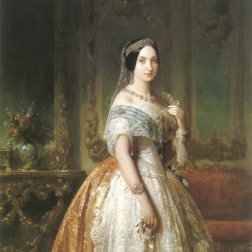 Portrait of Luisa Fernanda of Spain, Duchess of Montpensier