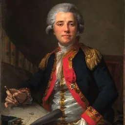 Portrait of Jean-François de Galaup, comte de La Pérouse