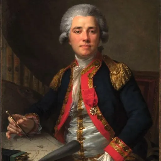 Portrait of Jean-François de Galaup, comte de La Pérouse