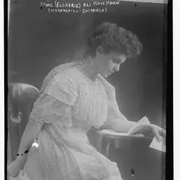 Portrait of Florence Breed Khan