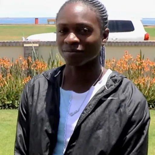 Portrait of Christine Mboma
