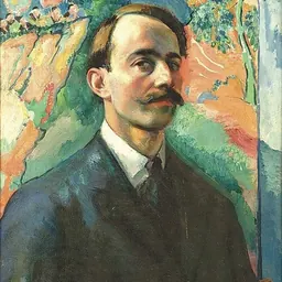 Portrait of Branko Popović (painter)