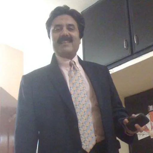 Portrait of Aftab Iqbal