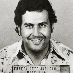 Portrait of Pablo Escobar
