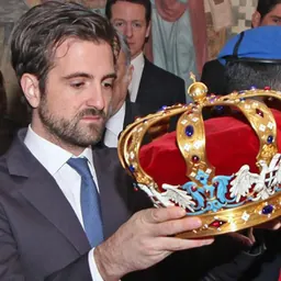 Portrait of Prince Peter of Serbia