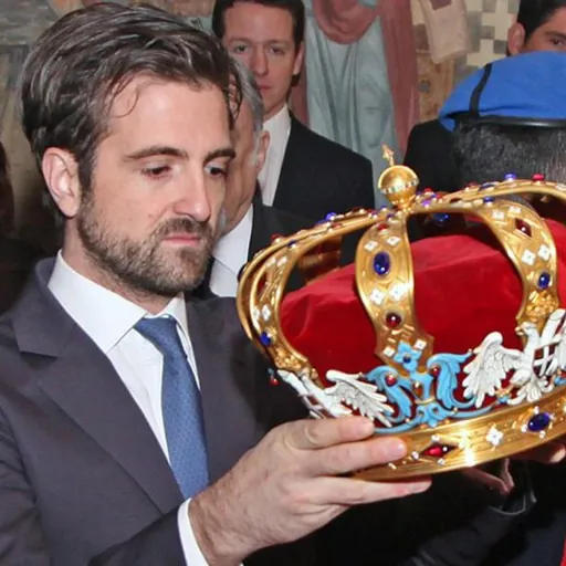 Portrait of Prince Peter of Serbia
