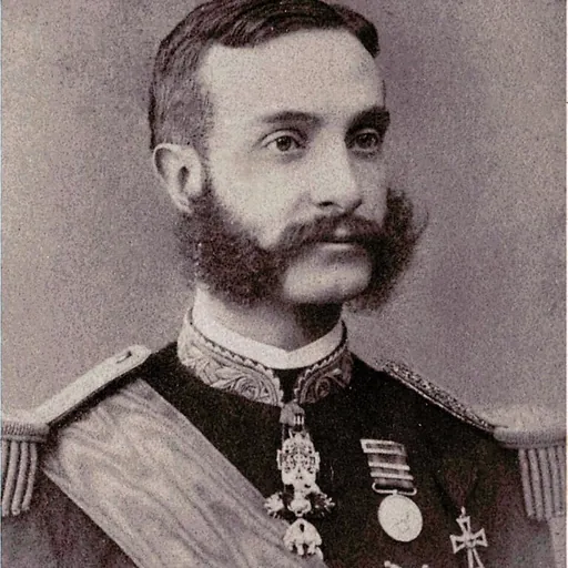 Portrait of Alfonso XII of Spain