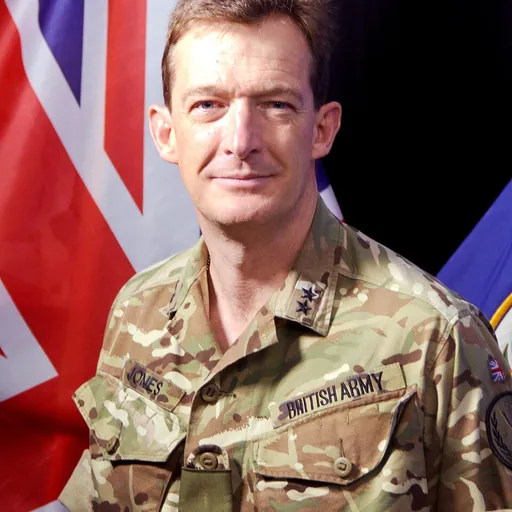 Portrait of Brigadier Rupert Jones