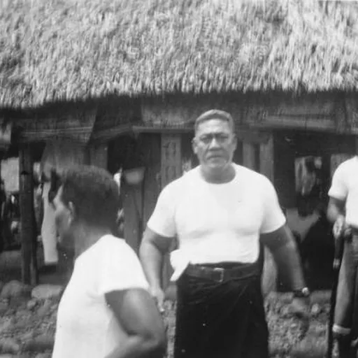 Portrait of Mata'afa Faumuina Fiame Mulinu'u I