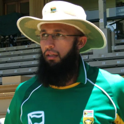 Portrait of Hashim Amla