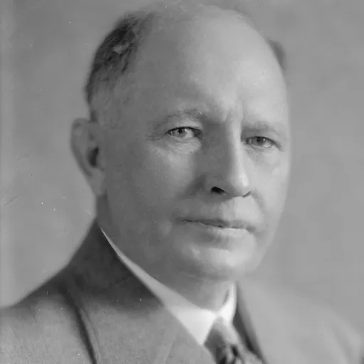 Portrait of Frank Clague