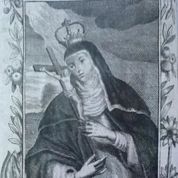 Portrait of Elizabeth of Hungary, Queen of Serbia
