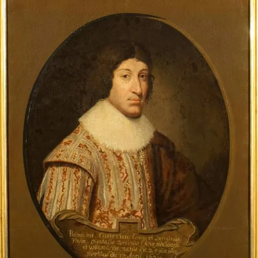 Portrait of Rudolf Christian, Count of East Frisia