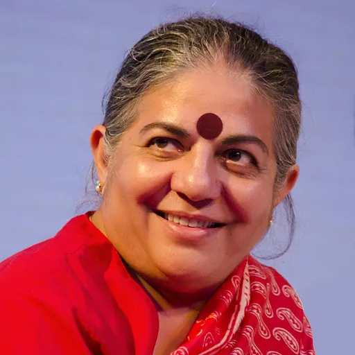 Portrait of Vandana Shiva