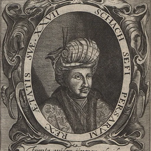 Portrait of Safi of Persia