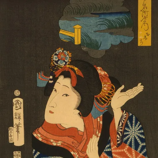 Portrait of Yaoya Oshichi