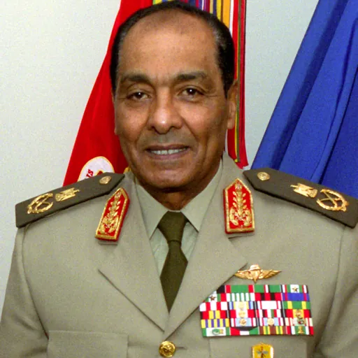 Portrait of Mohamed Hussein Tantawi