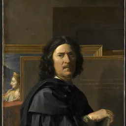 Portrait of Nicolas Poussin