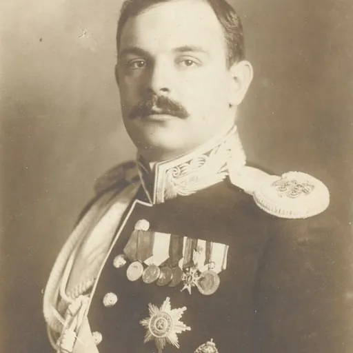 Portrait of Sergei Georgievich, 8th Duke of Leuchtenberg