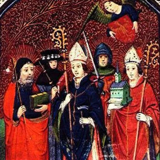 Portrait of Saint Hermes