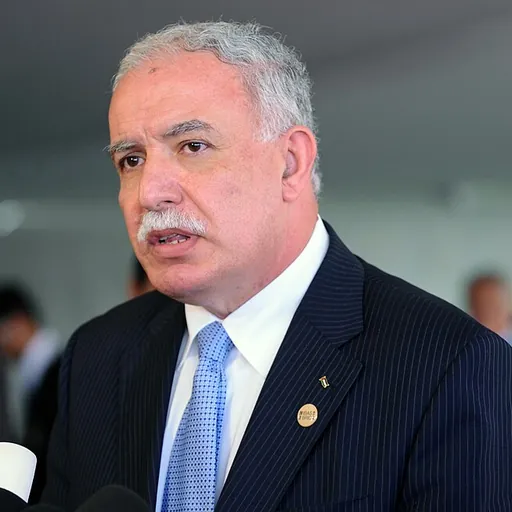 Portrait of Riad al-Maliki