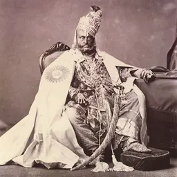 Portrait of Raghuraj Singh I of Rewa