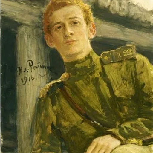 Portrait of Mikhail Olenin