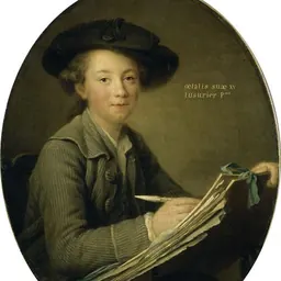 Portrait of Jean Germain Drouais