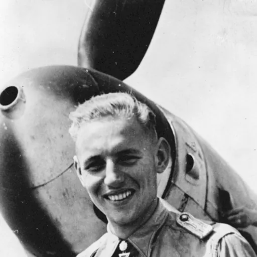 Portrait of Erich Hartmann