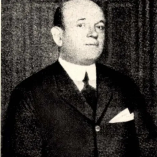Portrait of Pál Szende