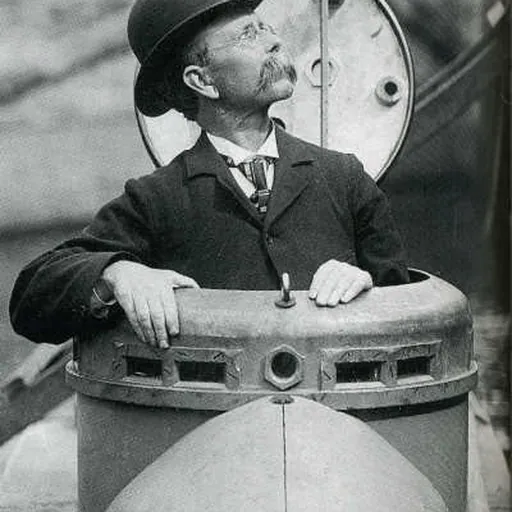Portrait of John Philip Holland