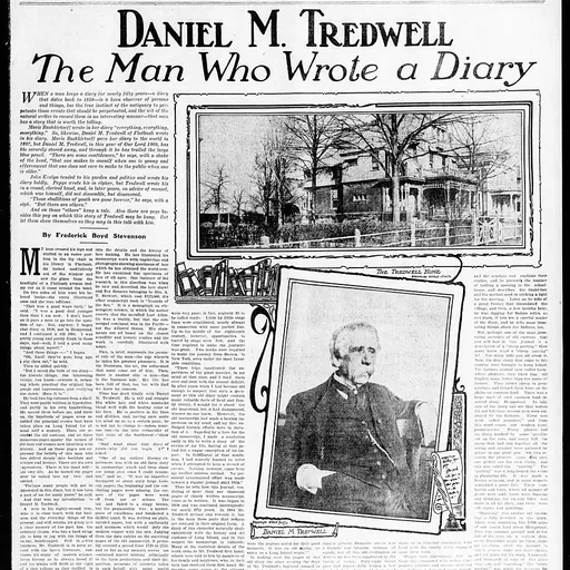 Portrait of Daniel Melancthon Tredwell