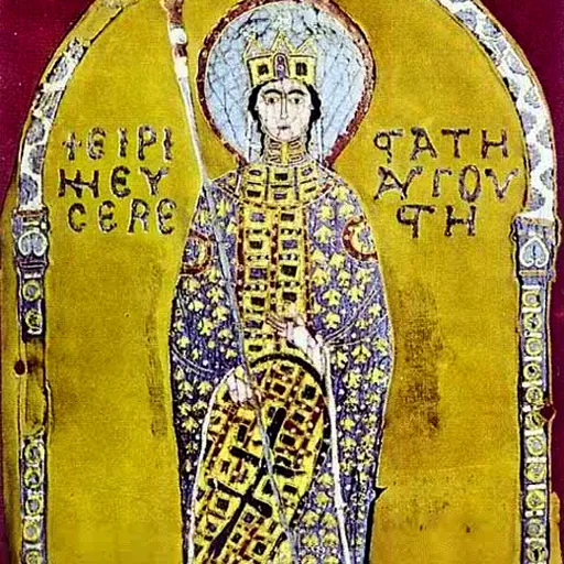 Portrait of Irene Doukaina