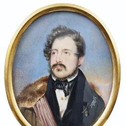 Portrait of Ettore Lucchesi Palli, 9th Prince of Campofranco and 4th Duke of the Grazia