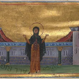 Portrait of Theodora of Alexandria