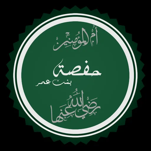 Portrait of Hafsa bint Umar ibn Al-Khattab