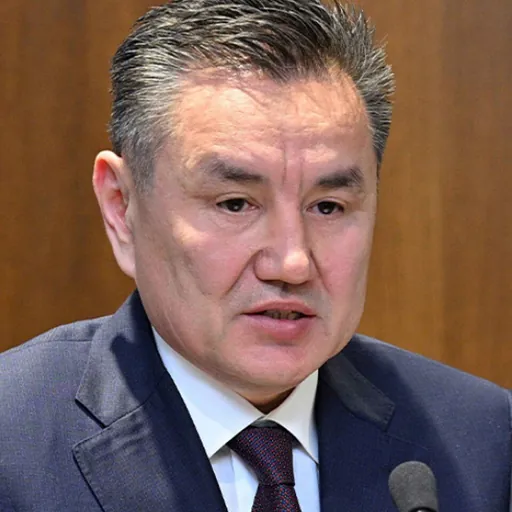 Portrait of Nūrymbet Saqtağanov