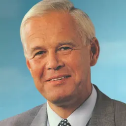 Portrait of Manfred Kanther