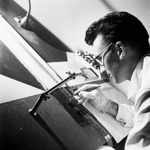 Portrait of Norman McLaren