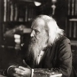 Portrait of Dmitri Mendeleev