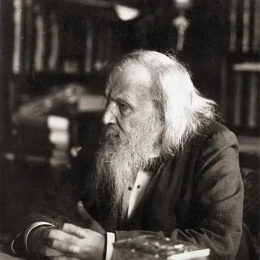 Portrait of Dmitri Mendeleev