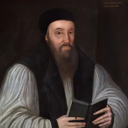 Portrait of Edmund Grindal