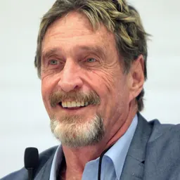 Portrait of John McAfee