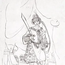 Portrait of Rostom of Kartli