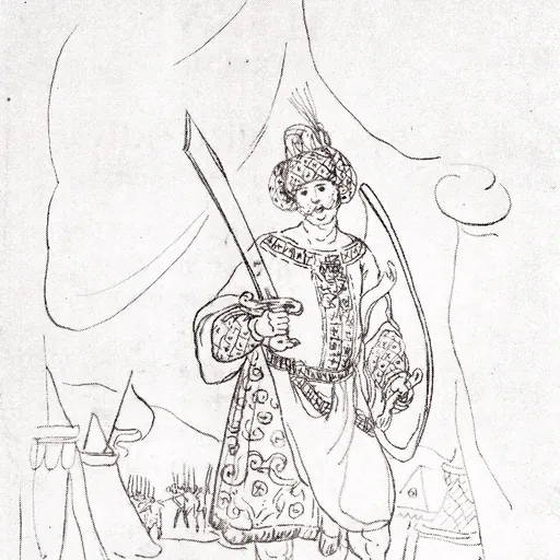 Portrait of Rostom of Kartli