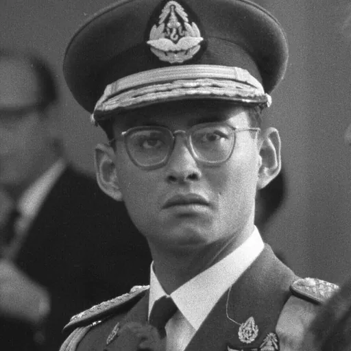 Portrait of Bhumibol Adulyadej