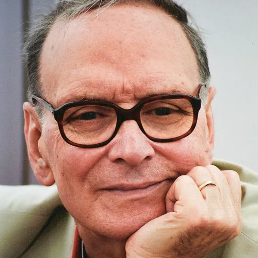 Portrait of Ennio Morricone